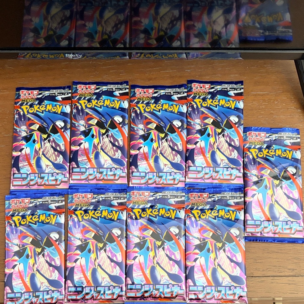 Pokemon Ninja Spinner Booster packs - 9